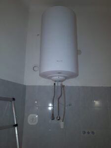120 literes villanybojler felszerelése IX.-kerület